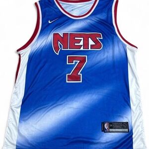 Nike Brooklyn Nets Keven Durant blue multicolored jersey